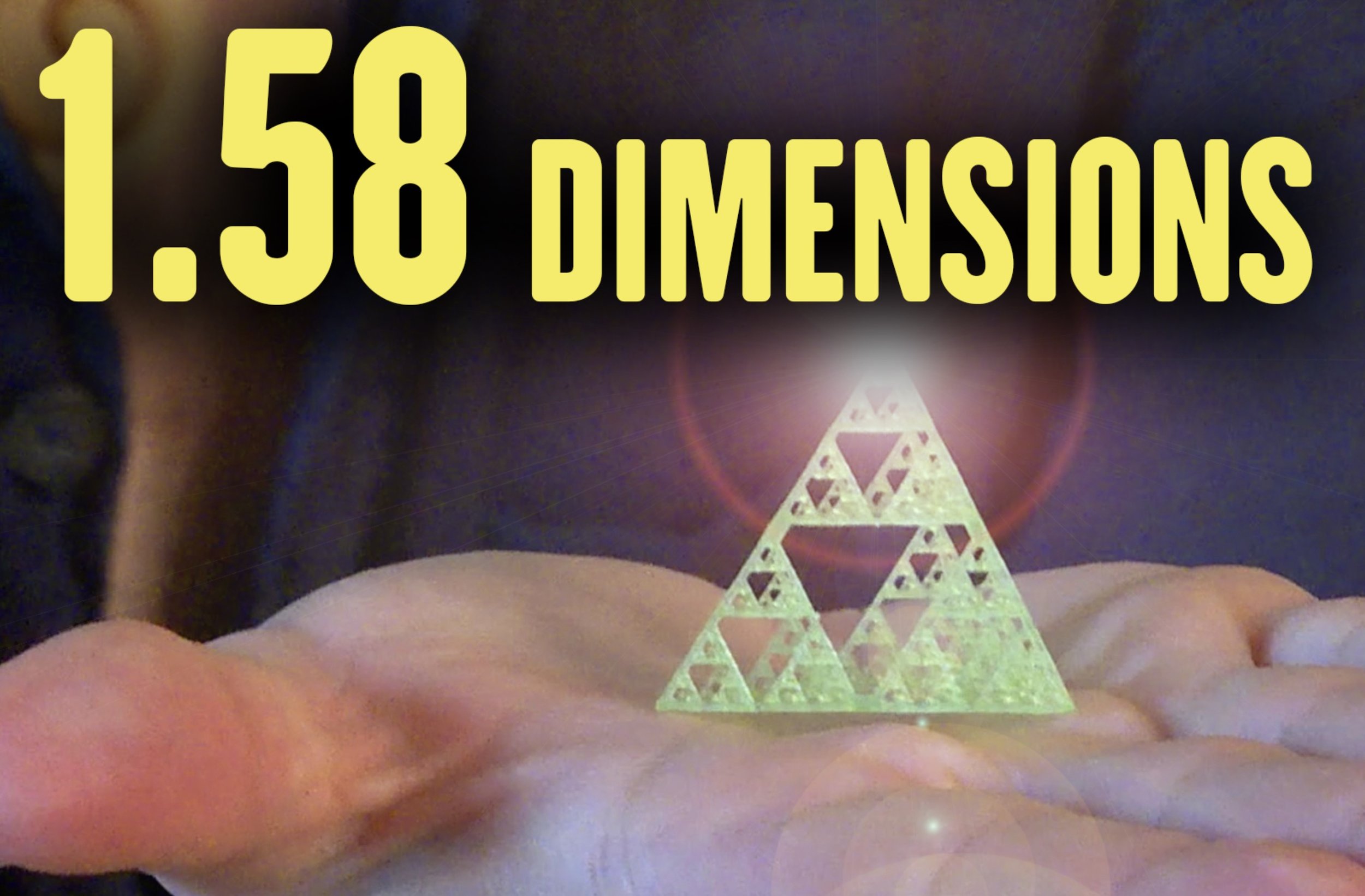 A 1.58-Dimensional Object — Numberphile